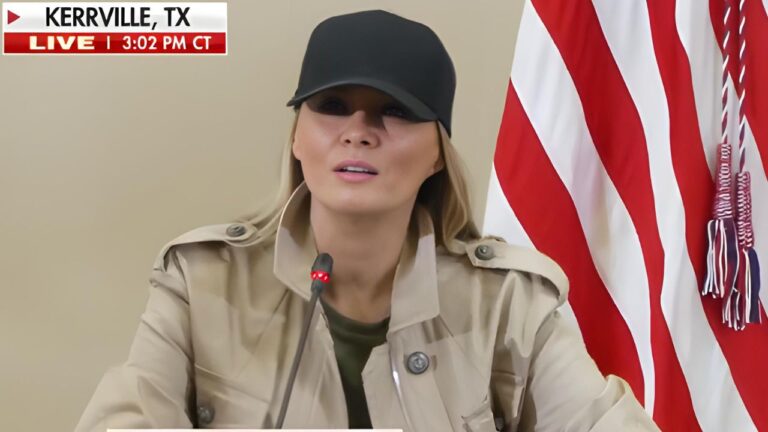 Our Nation Grieves: Melania Trump Honors Fallen Campers in Heartfelt Texas Flood Roundtable