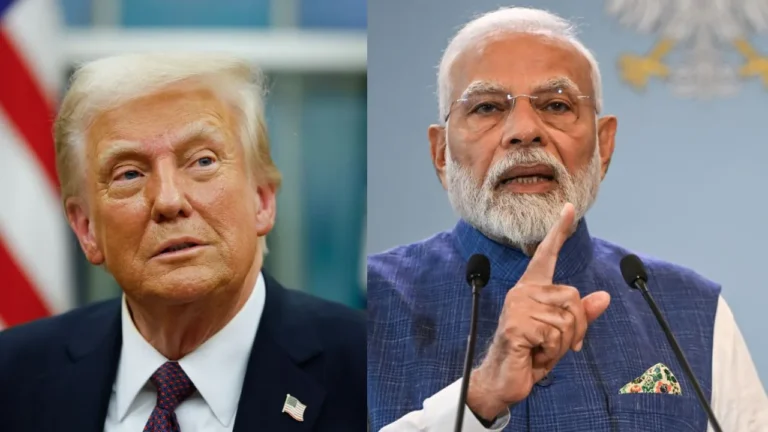 narendra modi and donald trump in the action