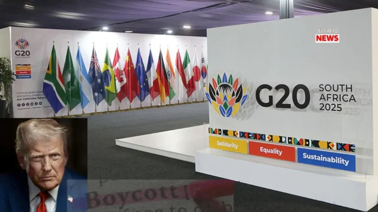 Trump’s G20 Boycott Casts Shadow Over Africa’s Historic Summit Debut