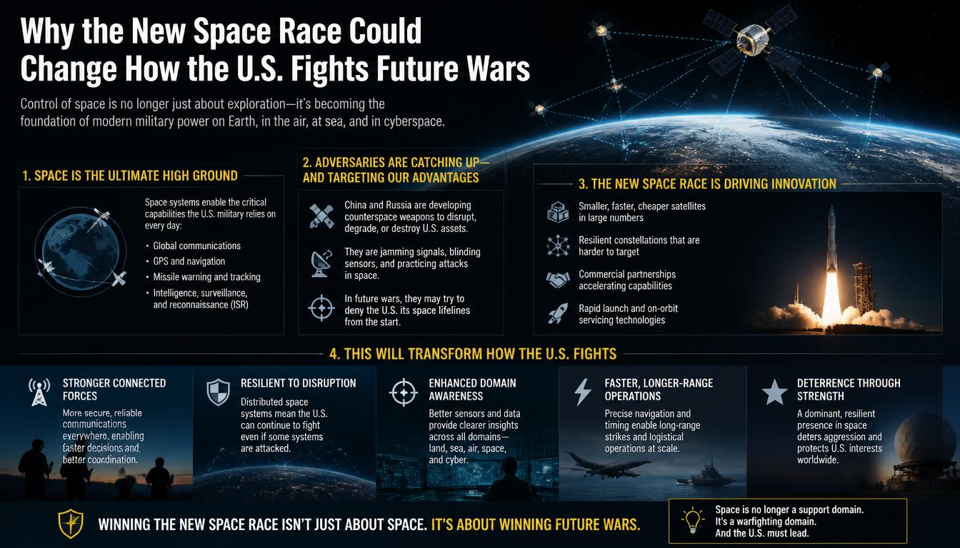 Why the New Space Race Could Change How the U.S. Fights Future Wars