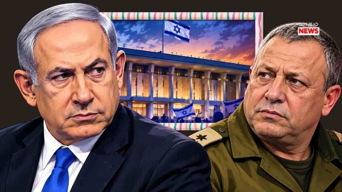 Benjamin Netanyahu and Gadi Eisenkot